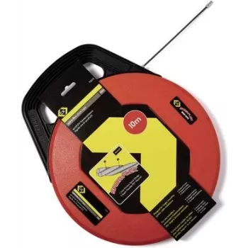 Meetlint c.k tools SPIRA-Flex rolmaat 10 m T5510 — flexibel stalen blad, compacte behuizing