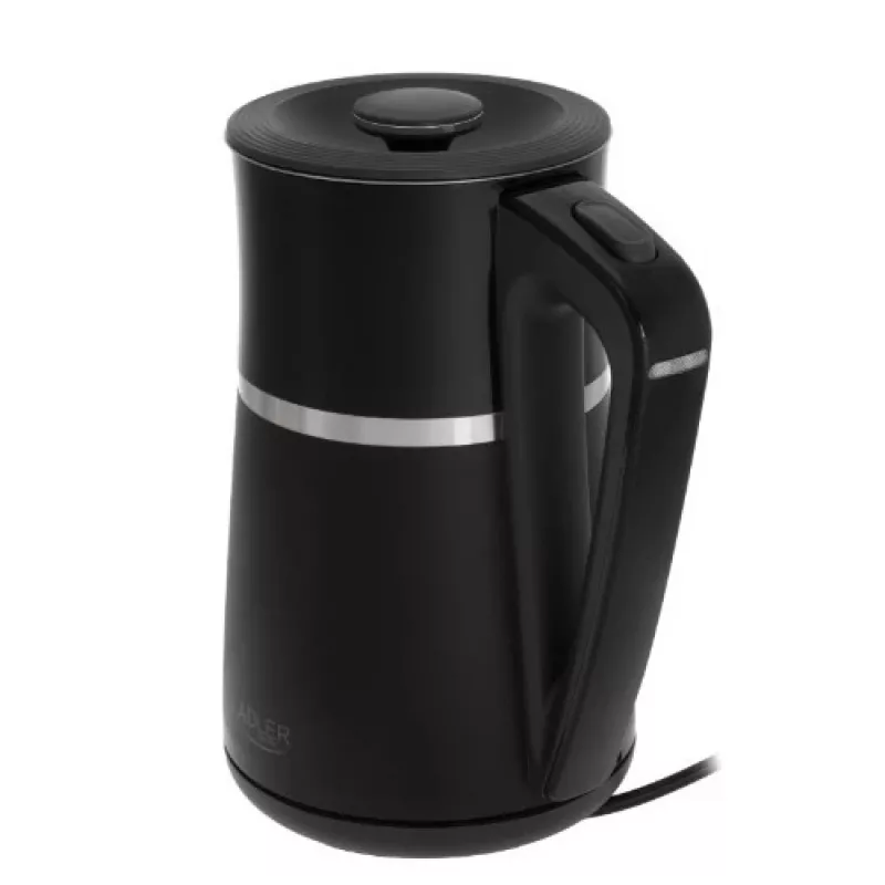 Elektrische waterkoker Adler 1,7l 2200W zwart