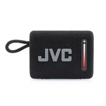 Draagbare luidspreker JVC XS-E114B, IPX6 waterdicht, Bluetooth 5.3, 5 W RMS, 2000 mAh batterij, FM-radio, TWS, zwart