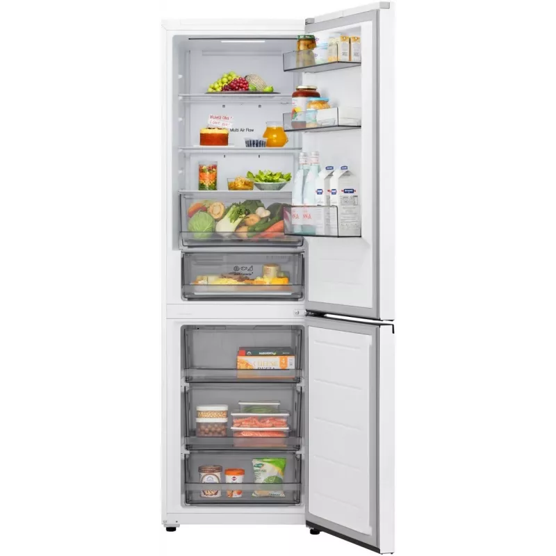 LG GBBSJ1CCSW koel-vriescombinatie vrijstaand 333 L wit