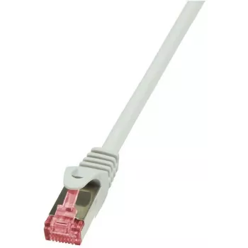 Logilink PrimeLine - patchkabel - RJ-45 (M) - RJ-45 (M) - 1 m - SFTP, PiMF - CAT 6 - geperst, glad, halogeenvrij - grijs (CQ2032S)
