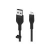 Belkin BOOST CHARGE Flex USB-A-naar-Lightning-kabel CAA008BT1MBK, 1 m, zwart