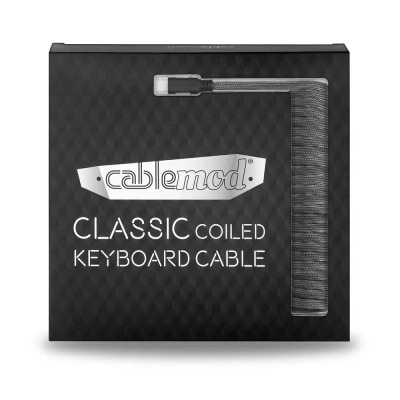 Kabel USB A naar USB C 1,5m grijs Cablemod CM-CKCA-KC-KC150KC-R
