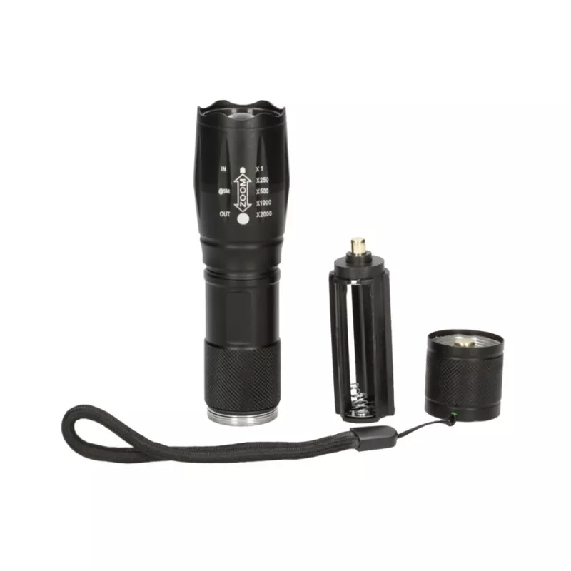 Extralink EFL-1008 Freya LED-zaklamp, op batterijen, 10W, 200lm