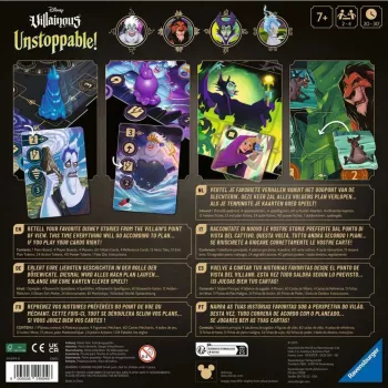 Bordspel Ravensburger Disney Villainous Unstoppable! Strategie voor kinderen vanaf 7 jaar
