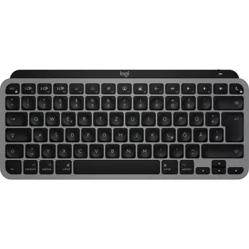 Toetsenbord Logitech MX Keys Mini voor Mac QWERTZ Duits zwart grijs