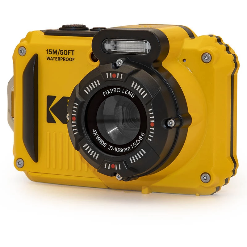 Compactcamera Kodak PixPro 16 MP BSI CMOS 1920 x 1080 geel