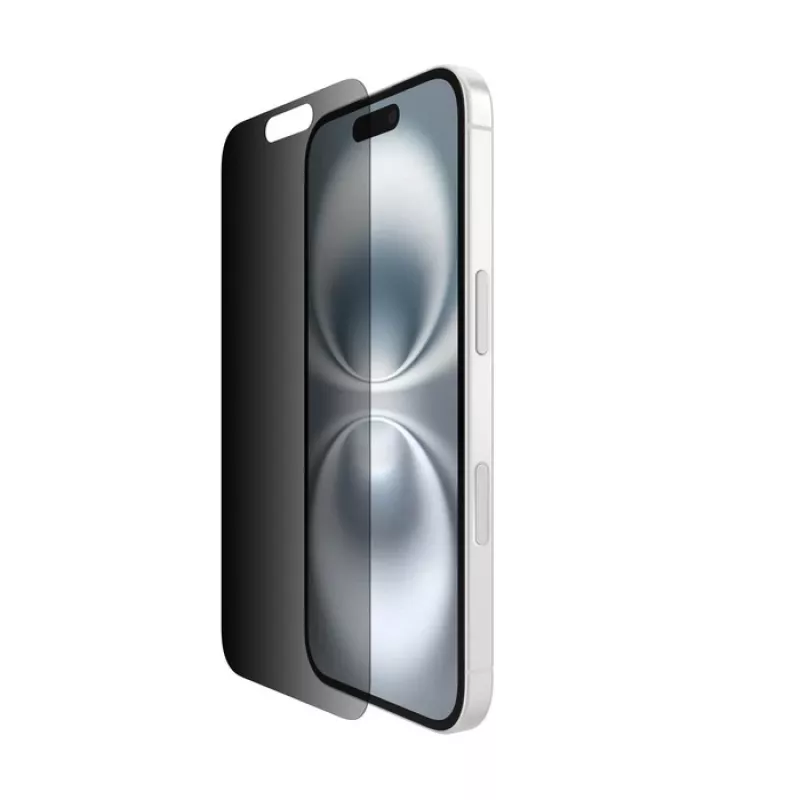 Schermbescherming Belkin ScreenForce voor iPhone 16 gehard glas privacy