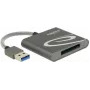 DeLOCK 91583 kaartlezer USB 3.2 Gen 1 grijs
