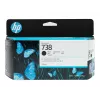 Inktcartridge HP 498N4A 738 zwart compatibel met HP-printers, zwarte vervangende inkt