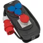 Brennenstuhl 1151600010 - Standaard - Kunststof - Zwart - Blauw - Rood - 4 AC-uitgangen - 2 m - 400 V