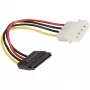 Stroomadapterkabel ROLINE 4-Pin HDD naar SATA 0,15 m