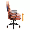 Bureaustoel Subsonic SA5573-D6 gevoerde zitting oranje