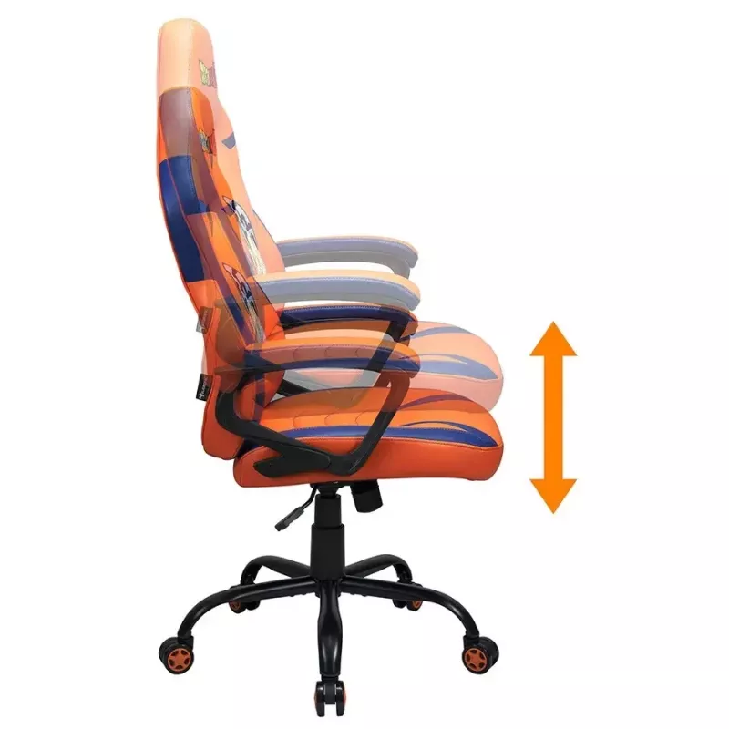 Bureaustoel Subsonic SA5573-D6 gevoerde zitting oranje