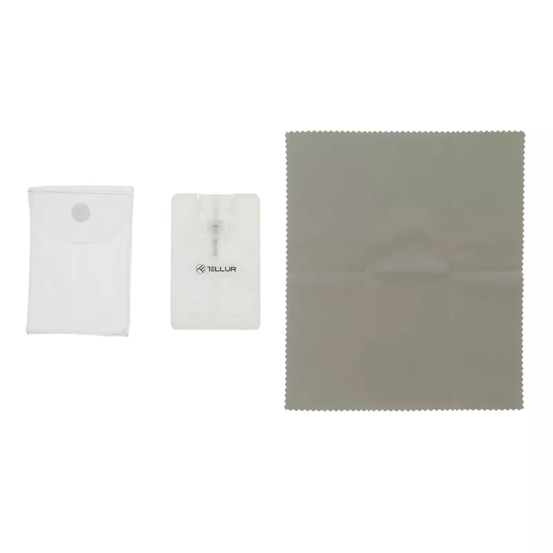 Optische oppervlaktereinigingsset Tellur TLL491311 met microvezeldoek en borstel