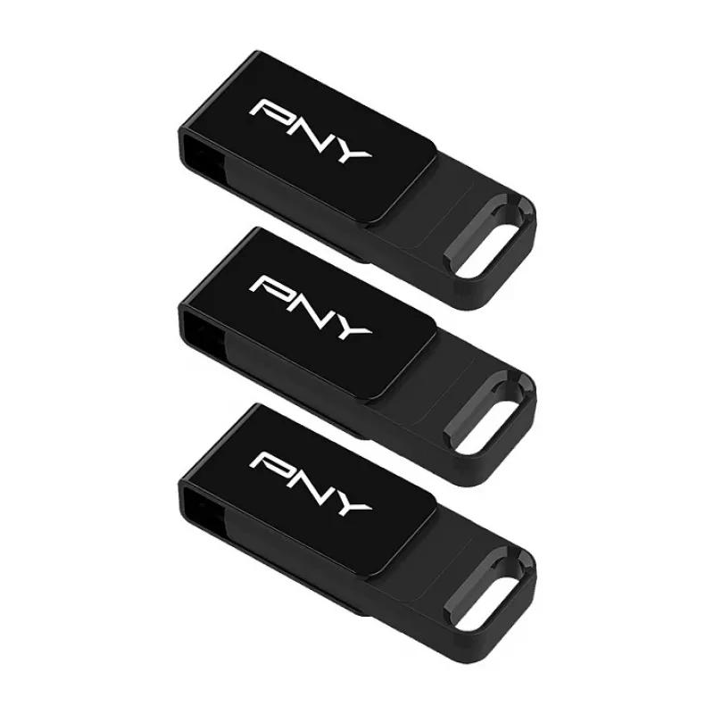 PNY Elite 128 GB USB-C 3.2 Gen 1 usb-stick, 3-pack (Retail)