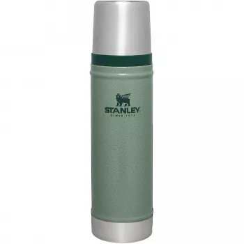 Thermos STANLEY The Legendary Classic Bottle 0,6 l groen – isolerende vacuümfles, 600 ml