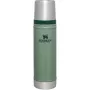 Thermos STANLEY The Legendary Classic Bottle 0,6 l groen – isolerende vacuümfles, 600 ml
