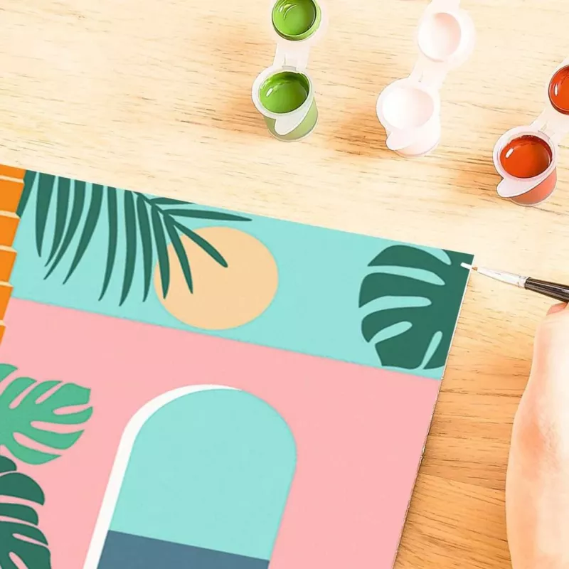 Malset Ravensburger CreArt Holiday Mode – creatieve schilderset (model 25524)