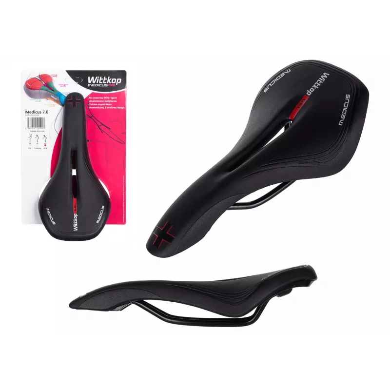 Fietsszadel Wittkop Medicus Twin 7.0