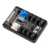 Aqua Computer SPLITTY9 ACTIVE actieve splitter voor maximaal 9 PWM-ventilatoren