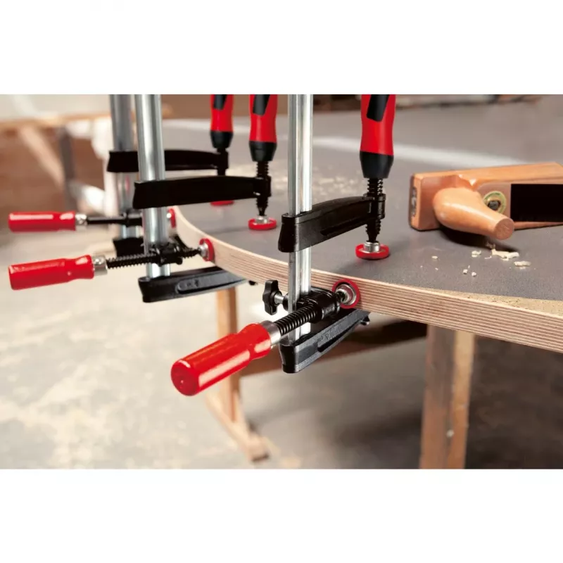 Kantenklem Bessey KT5-1CP – hoekklem voor plaatverbindingen en verlijmingen