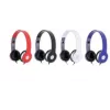 Headset Rebeltec City universele headsets met microfoon zwart RBLSLU00020