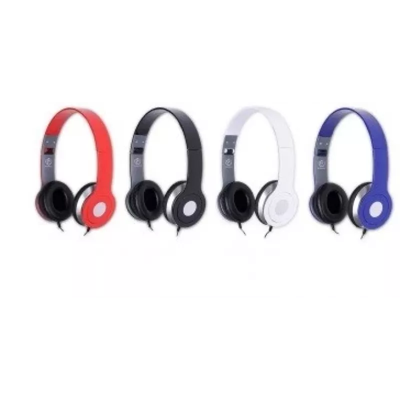 Headset Rebeltec City universele headsets met microfoon zwart RBLSLU00020