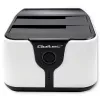 Qoltec 50309 HDD SSD 2.5 3.5 dockingstation | SATA III | USB 3.0 | Super Speed 5 Gb/s | met kloonfunctie
