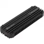 SSD-behuizing Silverstone MS12 Zwart M.2