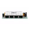PoE-injector Extralink 4-poorts 4x 100 Mb/s RJ45, Fast Ethernet, 48 V, zonder behuizing