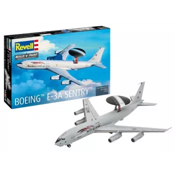 Plastic model REVELL Boeing E-3A Sentry vliegtuigmodelbouwpakket schaal 1:144