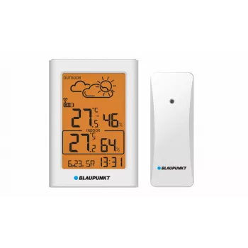Blaupunkt WS15WH weerstation met buitensensor, wit