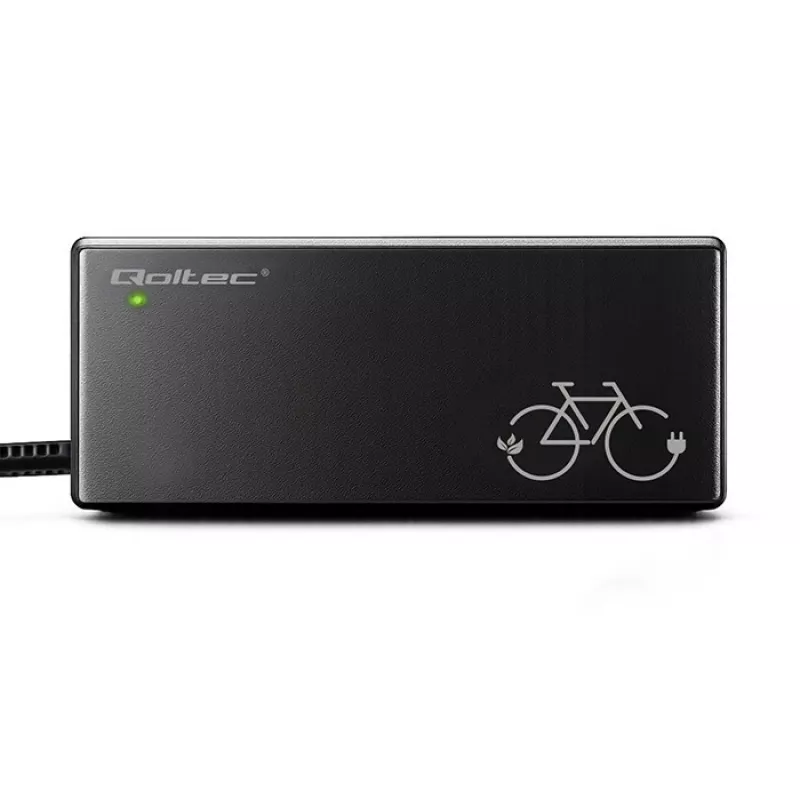 Oplader voor e-bike 36V/42V 2A met Bosch 3-pins stekker QOLTEC
