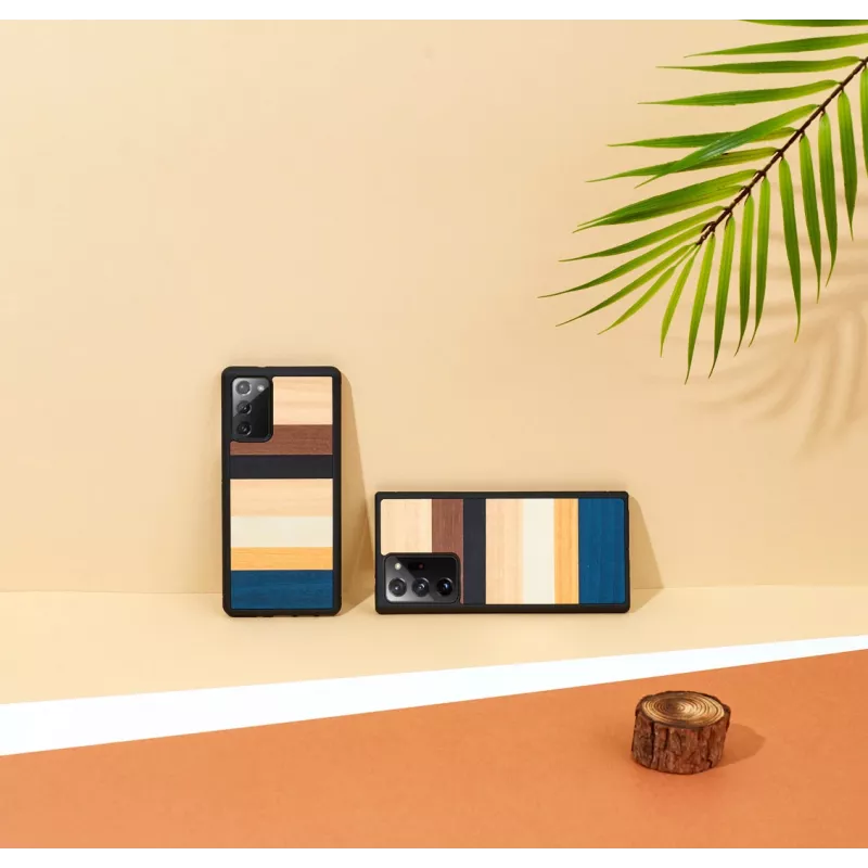 Telefoonhoes Man and Wood voor Samsung Galaxy Note 20 — zwart