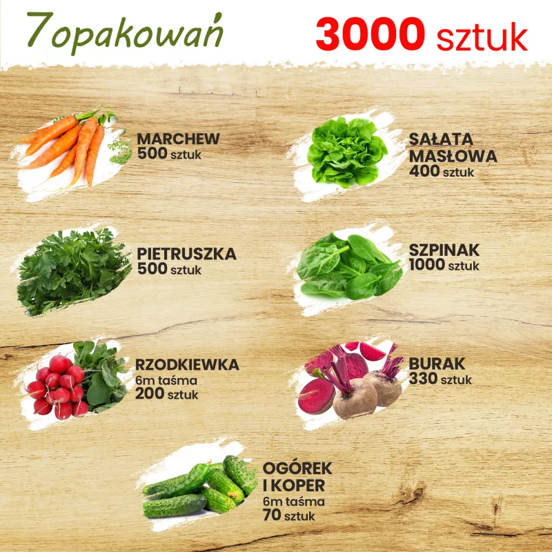 Toraf Summer Flavors zaden-set - 7 packs