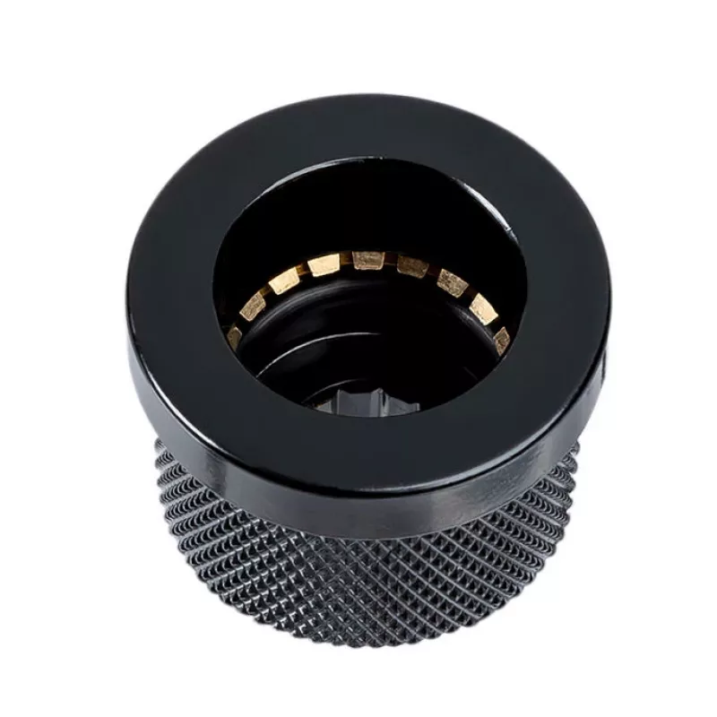 Adapter-fitting PHANTEKS EZ-FIT voor PC-koeling, PETG, 16×16×12 mm, zwart, 2-pack