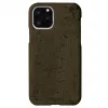 Telefoonhoes Krusell Birka voor Apple iPhone 11 Pro, donkerbruine hoes in leerlook