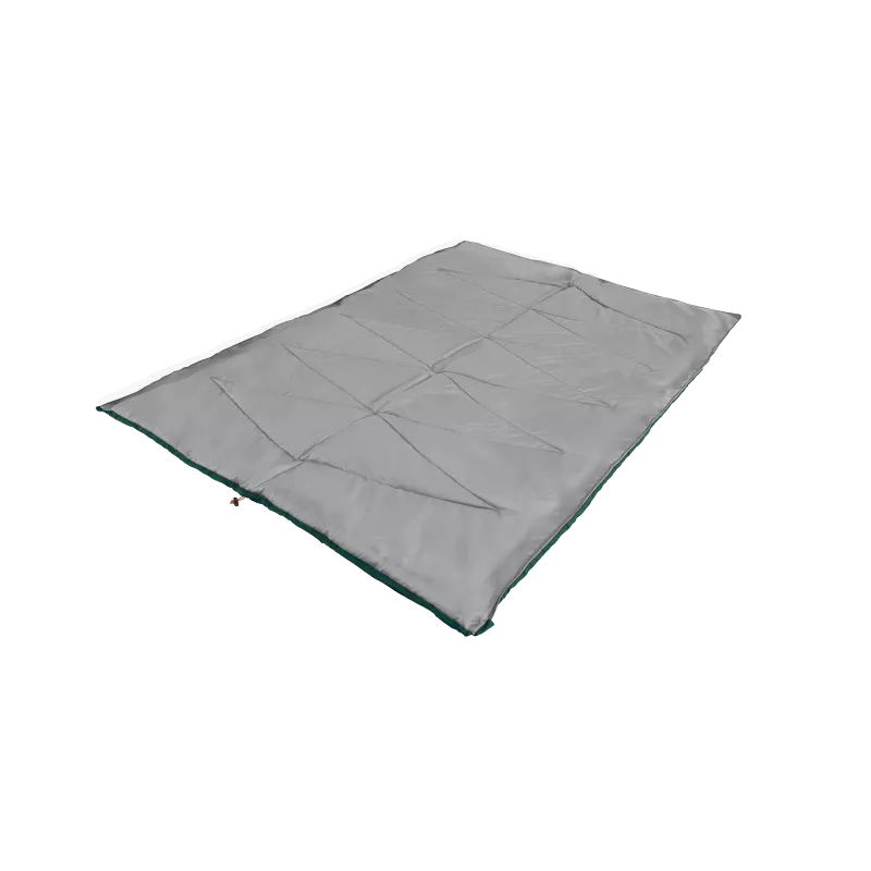 Easy Camp Starling Square Green 10°C | slaapzak | eenpersoons, L-vormig