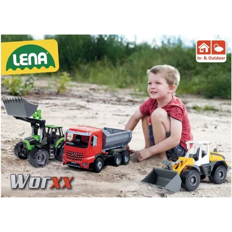 Lena WORXX lader, model 04612EC, meerkleurig, voor kinderen vanaf 3 jaar