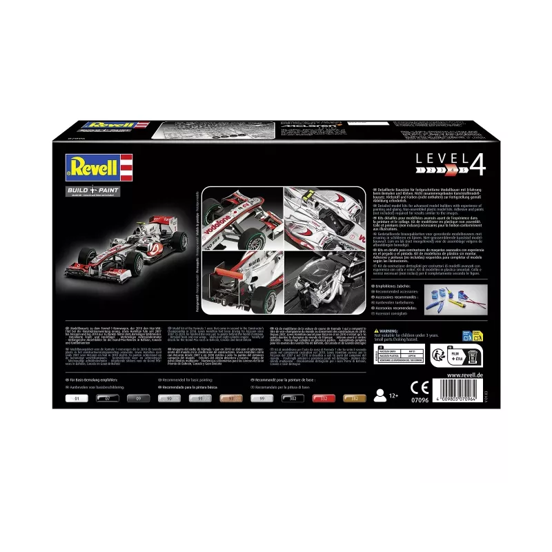 REVELL plastic model McLaren Mercedes MP4-25 Lewis Hamilton — schaal 1:24