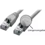 Tecline exertis Connect - patchkabel - RJ-45 (M) naar RJ-45 (M) - 7,5 m - SFTP - CAT 5e - grijs (71607)