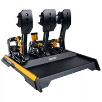 CONSPIT CPP EVO 3 V2 pedaalset met hydraulische remcilinder en koppeling - zwart