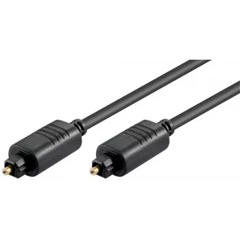 Wentronic 51223 - TOSLINK - TOSLINK - mannelijk/mannelijk - zwart (51223)