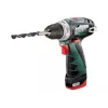 Pistoolgreepboor Metabo PowerMaxx BS Basic 1400 RPM, zwart, groen