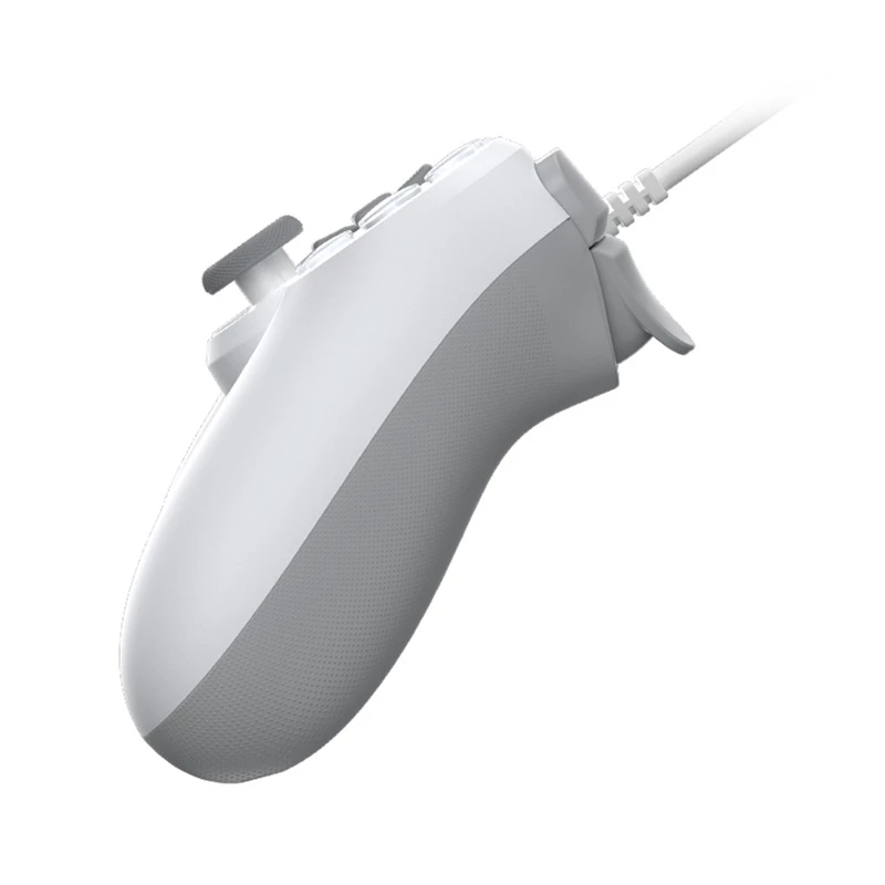 Bedrade gamecontroller GameSir T3 Lite WT wit – ergonomische bedrade controller, compatibel met pc