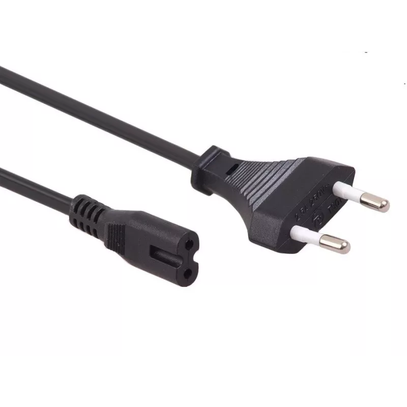Maclean MCTV-809 Netsnoer EU-stekker naar Figure-8 (C7), 1,5 m