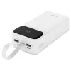 SAVIO BA-10 powerbank 30000 mAh (111 Wh), Li-ion, 2x USB-C, 2x USB-A, Quick Charge, Power Delivery
