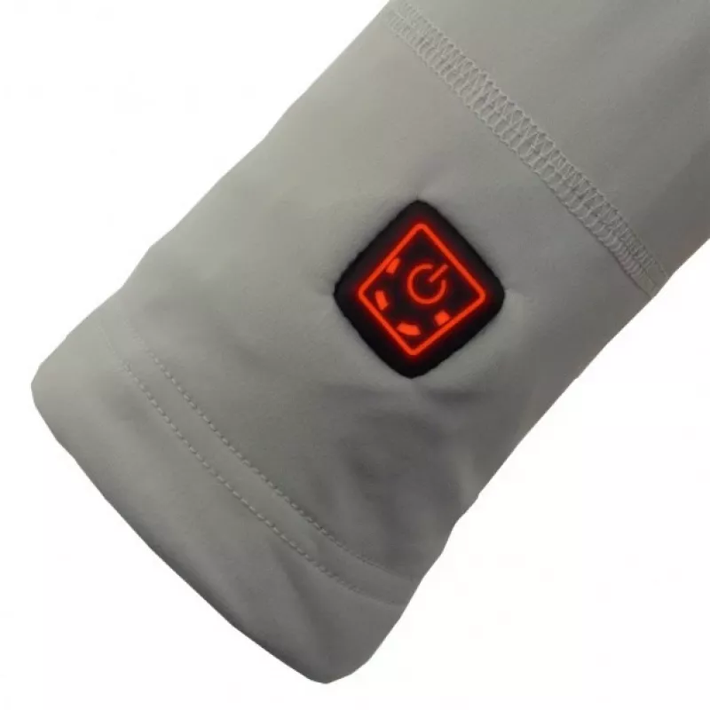 Glovii GJ1GXL blouse grijs lange mouw elastaan polyester