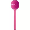 Interview GO hand-interviewmicrofoon van Rode, roze
